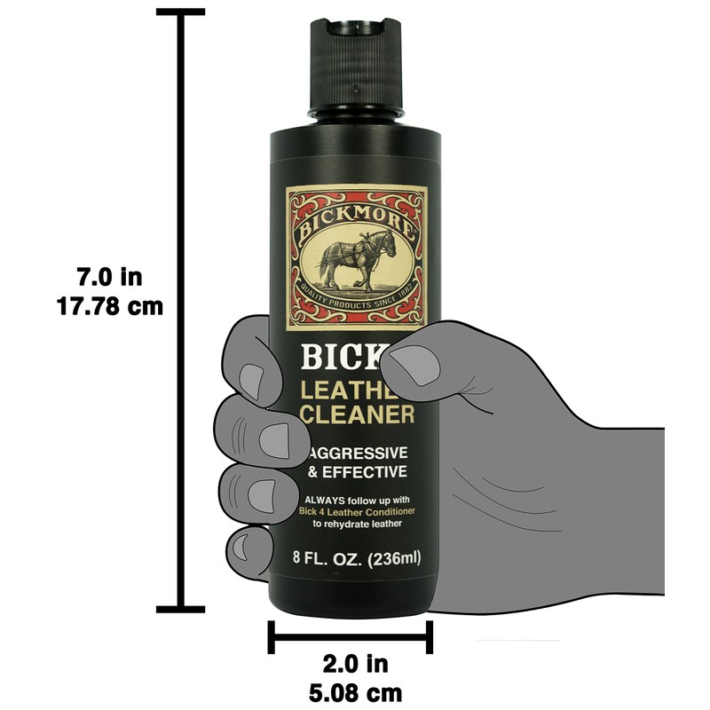 Bickmore Bick 1 Leather Cleaner 8 oz - Clean Dirt,