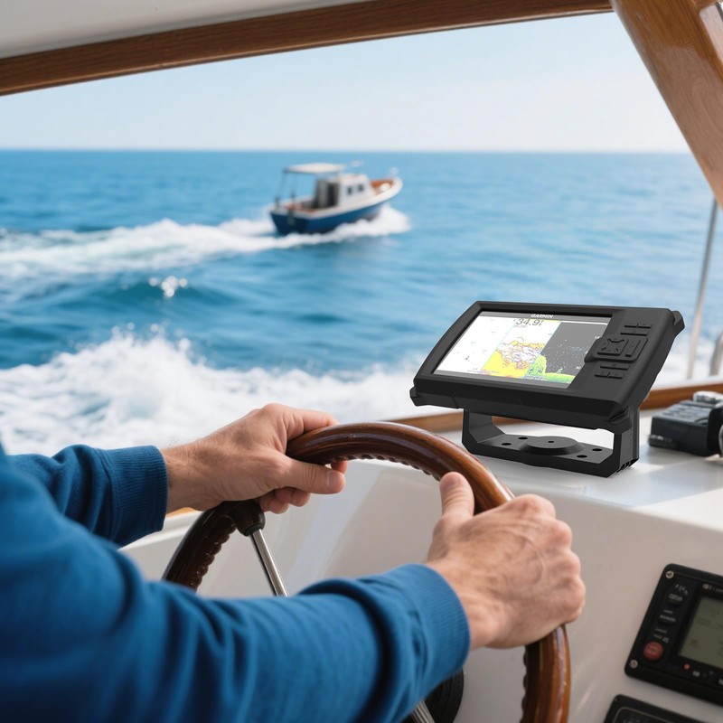 VOMENC Fish Finder Protective Silicone Skin Cover Compatible with Garmin