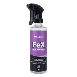 Maxshine FEX Iron Remover & Wheel Cleaner (16oz) - Ultimate Iron & Surface Contaminate Eliminator -Rust Remover Spray for Car Detailing - Removes Iron Particles in Car Paint, Motorcycle, RV & Boat