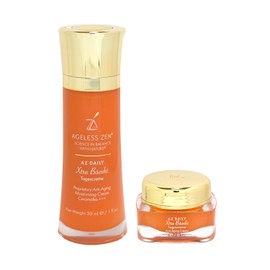 Ageless ZEN Face Moisturizing Cream - 1FL OZ - With Ceramide Moisturizer (B3) & Vitamin C & E - Calms Sensitive Skin - Antioxidants – Small Natural Flavonoids Cream for Gift- Hydration & Anti-Wrinkles