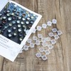 AUEAR, 3ml/ 0.1oz Mini Empty Paint Pot Pod Strips with