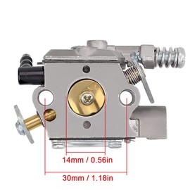 ZAMDOE WT-589 Carburetor Kit for Echo CS-300 CS-301 CS-305 CS-340 CS-341 CS-345 CS-346 CS-3000 CS-3400 Chainsaw, Replaces # A021000231 A021000232 A021000760, WT-589 WT-402, with Air Filter Fuel Line