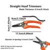 Hoof Trimmer for Goats Sheep Hooves, Multipurpose Scissors Trimmer Farrier