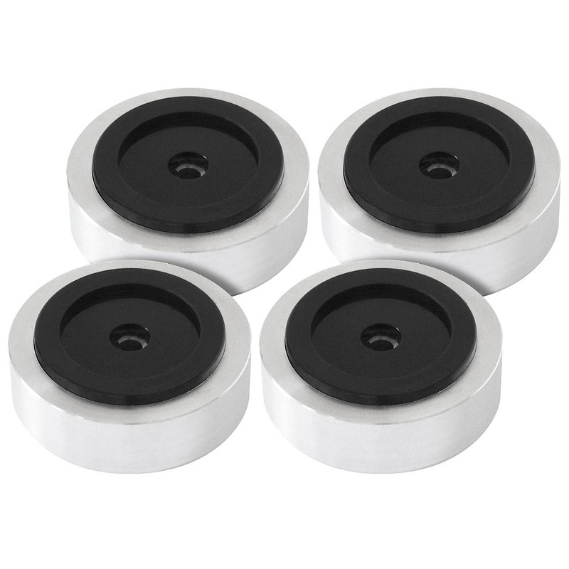 Dynavox 206381 aluminium bases for Hi-Fi devices (set of 4),