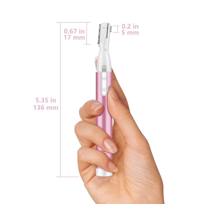 Funstant Upgraded Eyebrow Trimmer, Precision Electric Eyebrow Razor for Women