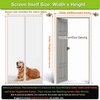 Risareyi Magnetic Screen Door Heavy Duty, Front Door Screen Magnetic