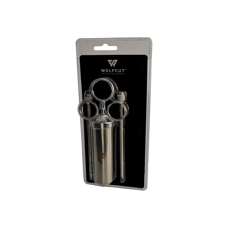 Stainless Steel BBQ Marinating Syringe Roasting Syringe Spice Syringe 60
