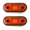 MelTruck® 2x LED Marker Light Outline Light for Lorry Trailer