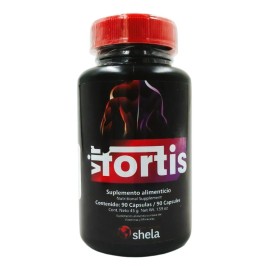 Vir Fortis Suplemento Para Aumentar Masa Muscular C/90 Cap Sabor Sin Sabor