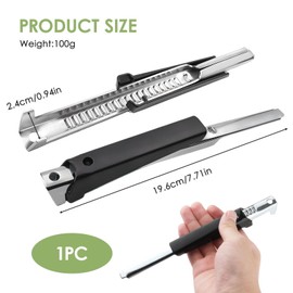 AHRLIC Jar Openers for Arthritis Hands, Adjustable Bottle Openers, Can Opener Manual Lid Opener for Weak Hands, Jar Opener Gripper for Restaurants, Bars, Elderly, Picnics, Black