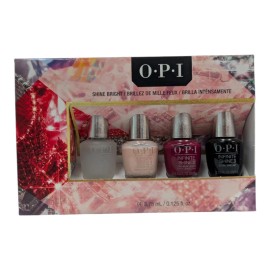 OPI Mini Shine Bright 4-piece Infinite Shine Collection 0.125 fl oz (ea)
