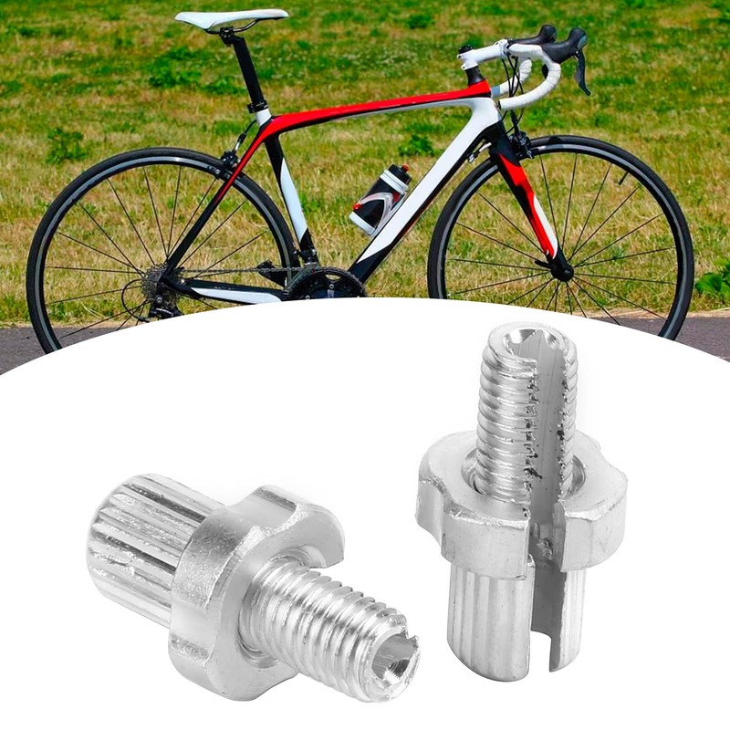Cuifati 2pcs M7 Bicycle Brake Lever Adjuster Screws, Aluminium Alloy