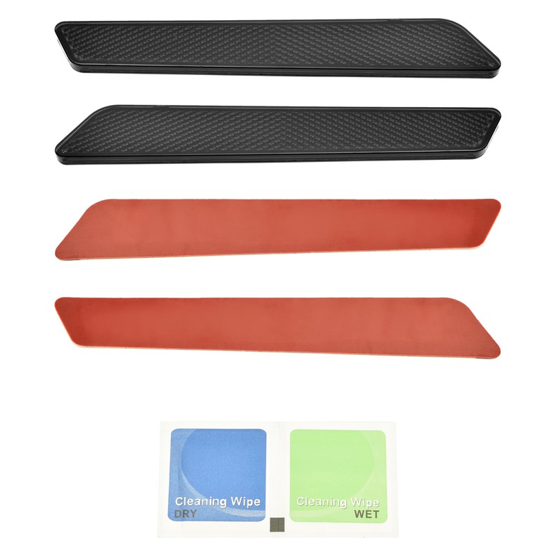 VEISUTOR Smoked Saddlebag Reflectors for Harley CVO Road Street Glide