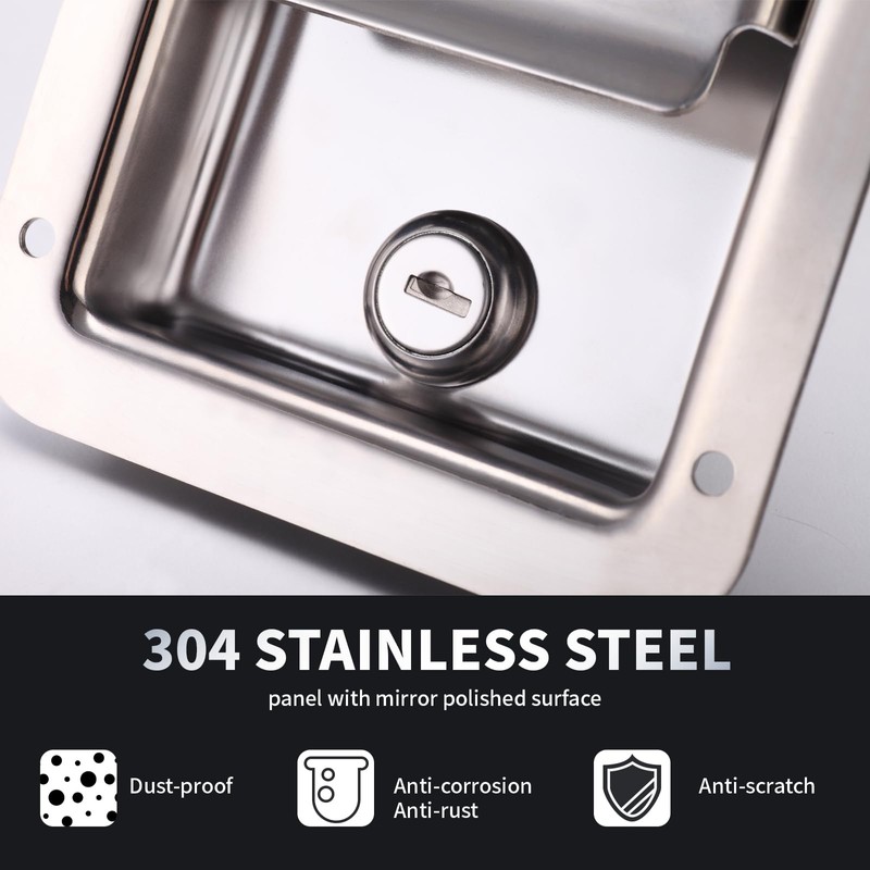 Loclink Truck Tool Box Lock Replacement, Hight Quality 304 Stainless