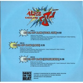 Alice Deejay - Better Off Alone (Vinyl 12" 2023, Import, Reissue DOTB-09)