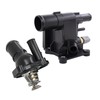 DooFig Thermostat Housing and Engine Coolant Water Outlet w/Sensor Set