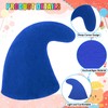 TAXTYHRE Gnome Hat for Adults, Felt Dwarf Hat, Pointed Hat,