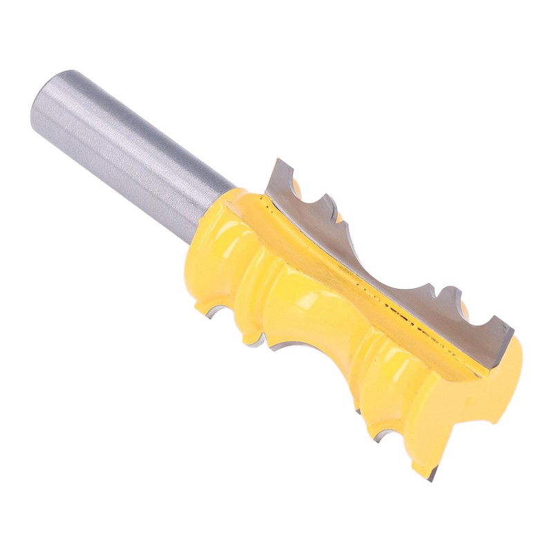 Chair Rail Molding Router Bit Carbon Steel Alloy Crown Shape