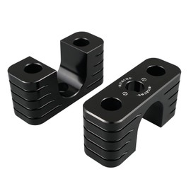 NICECNC Rear Sway Bar Bracket Compatible with CAN AM Maverick X3 900 R RR Max R 2017-2022 RR Aluminum Replacement for 706002303, Black