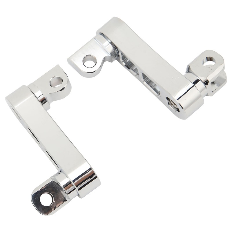 Motorcycle Foot Peg Highway Bracket 360° Adjustable Rugged Foot Peg