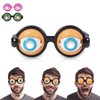 Googly Eye Glasses With Eyes On Them Funny Sunglasses for Adults Funny Glasses for Adults Hilarious Gag Gifts Prank Stuff Silly Glasses Crazy Big Eyeball Glasses for Kids Party Toys Accessories Yellow
