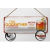 Femer Tin Sign Recipe The Godfather Cocktail Recipe 27 x