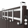 Menz Door Coat Rack for Hanging, Stainless Steel - Space