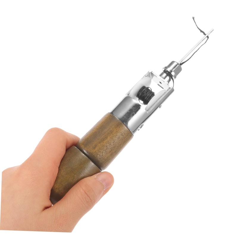 jojofuny 1 Set Leather Awl Kit Manual Leather Tools for
