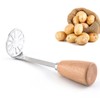 Binnan Potato Masher Stainless Steel Potato Press Small Vegetable Masher