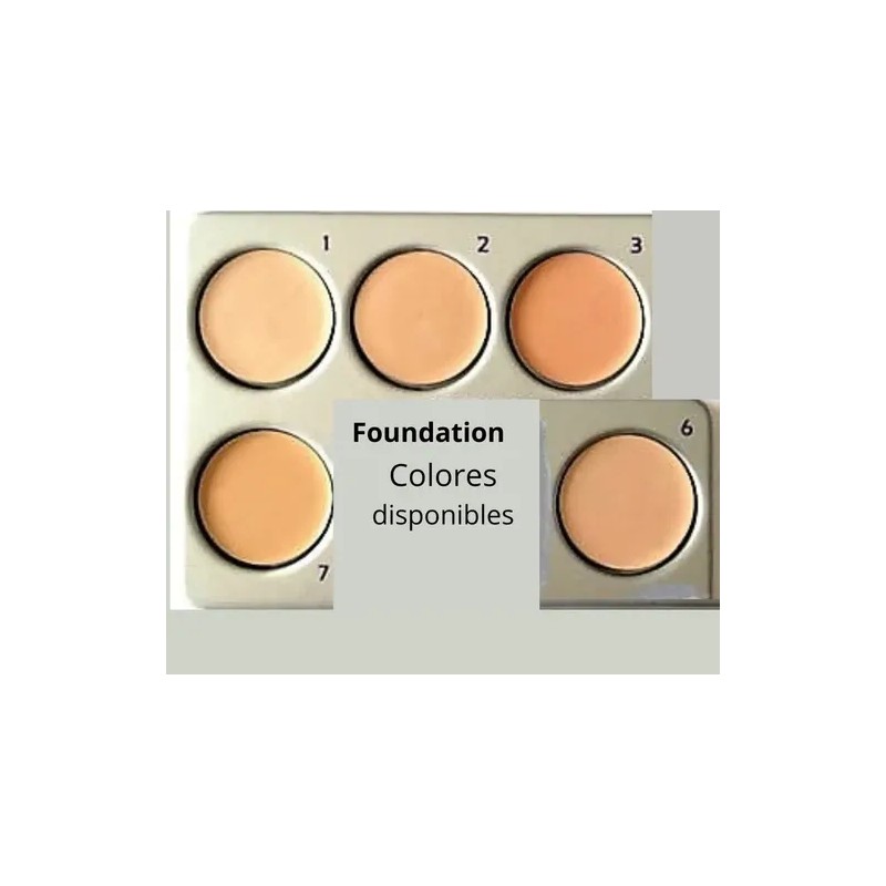 Foundation Maquillaje Covermark Para Cubrir Imperfecciones
