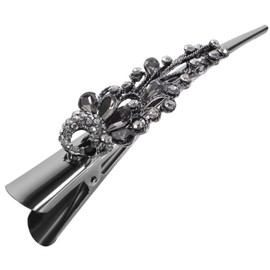 WOONEKY Unique Rhinestone Hair Clips for Girls Boys and Girls Large Barrette Hairpin for Volume Styling