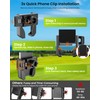 Golf Cart Phone Holder Mount - 3s Phone Clip Install,