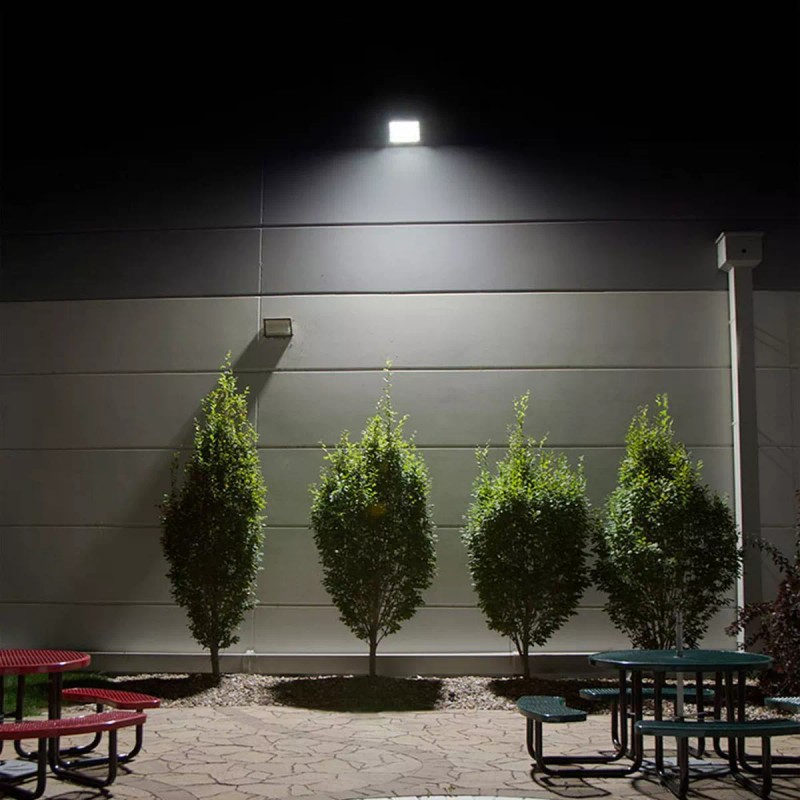 Megaluz Reflector Led Luminario 500w Ahorrador Cob Exteriores Acero