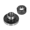 Collet Carbon Steel 80mm Diameter Chuck Lathe Accessory for CNC