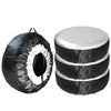 YFFSFDC Tire Cover, Tire Storage Bag, Waterproof, Dustproof, UV, Anti-Aging,