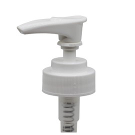 Creative Hobbies White Plastic Lotion Soap Dispenser Pumps with Glue On Screw Collars, Replacements for Soap and Lotion Pumps, Mason Jar Pumps or Bottles and DIY Crafts - 6 Sets