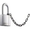 Abloy Sentry PLI340/50B Hardened Steel Padlock w/ 2 Keys, Chrome Finish