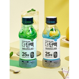 Binggrae The Protein Water Protein PET 400ml 24 packs Choose 1 White Grapefruit Green Apple / 빙그레 더단백 워터프로틴 PET 400ml 24입 택 1  백자몽 청사과