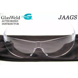 GlasWeld Protective safety glasses with UV blocking functionality.