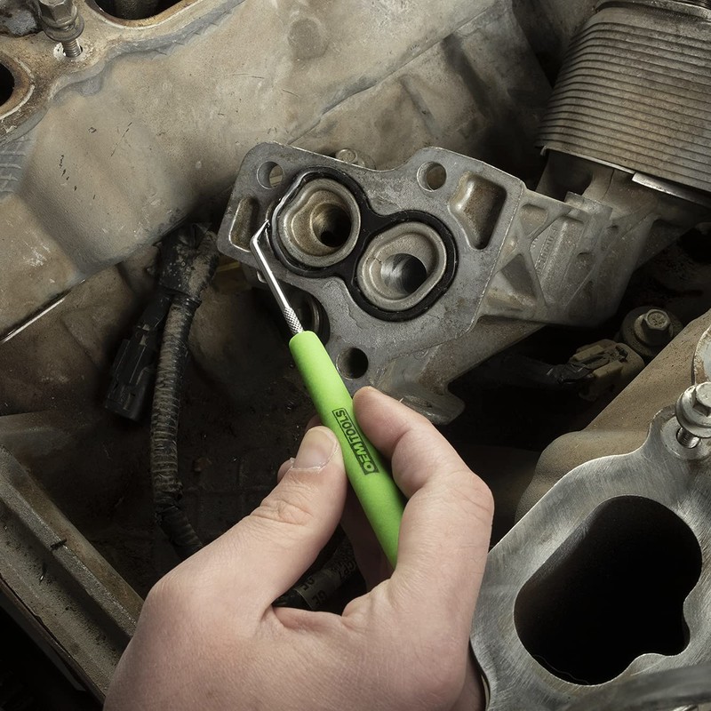 OEMTOOLS 26535 4 Piece Hook and Pick Set, Green Handled