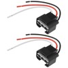 Micro Traders 2pcs Cooling Fan Control Module Connector Plug Compatible