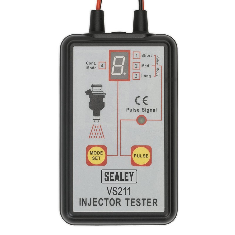 Sealey Vs211 Fuel Injector Test Device 12V - Petrol