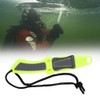 KEEP DIVING Stainless Steel Professional Scuba Fixed Blade Knife Yellow