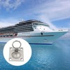 Adyoney 2Pcs 304 Stainless Steel 2" x 1.6" Square Boat