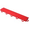 ISL Garage Tile, Solid Side Parts, Female Type, Red, Set
