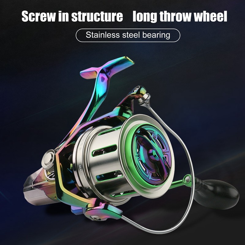 18+1BB 4.8:1 Speed Ratio Fishing Spinning Wheel Left Right Interchangeable