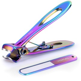 Toenail Clippers for Thick Toenails for Seniors – Vepkuso Ultra Sharp Nail Clippers for Women Large German Fingernail Clippers Cutter Set for Tough Nails, Men, Adult