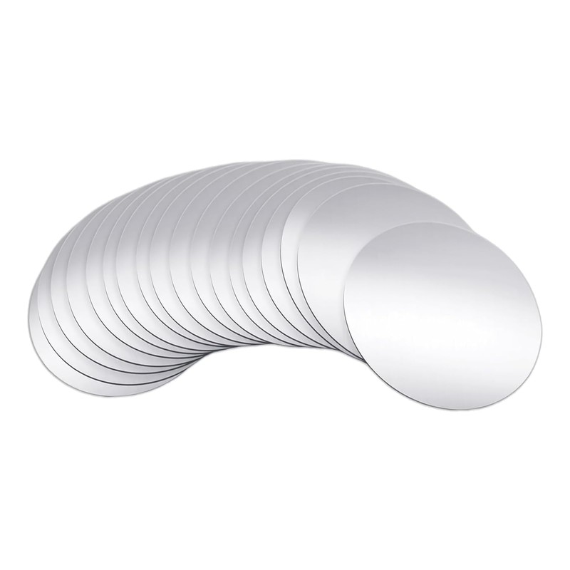 20 Pcs Wine Pourer Discs, Drip Stop Disc, Silver No