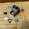 HETOETF Guitar Picks Holder Box, Guitar Picks Holder Box with