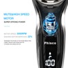 Phisco RMS8112- ChestPro Men's Electric Razor - Waterproof, Rechargeable, 3-Head